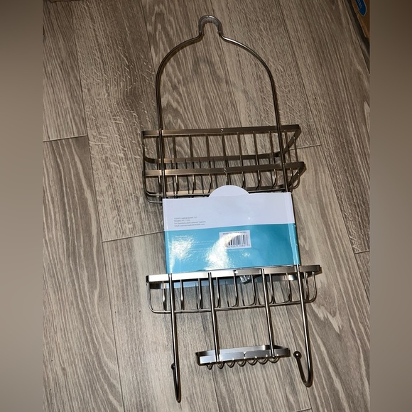 Brookstone Bath 3 Tier Shower Caddy For Hanging In Shower Use